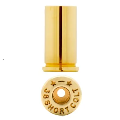 Nábojnice Starline .38 Short Colt (Small Pistol Primer) pro přebíjení střeliva, nábojů, munice.